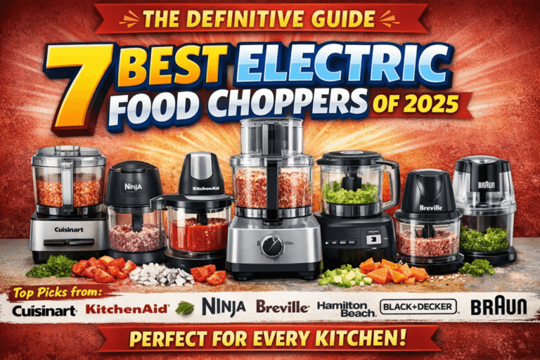 Top 7 electric food choppers of 2025 from Cuisinart, Ninja, Breville & more