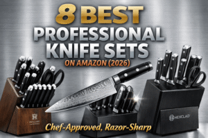 8 best professional knife sets on Amazon 2026 chef approved kitchen knives