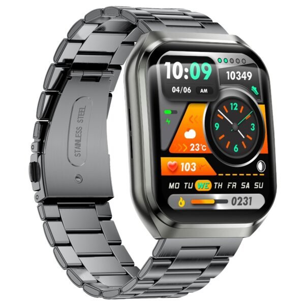 MT66 Smart Watch with 1000mAh Long Battery Life – Unmatched Endurance
