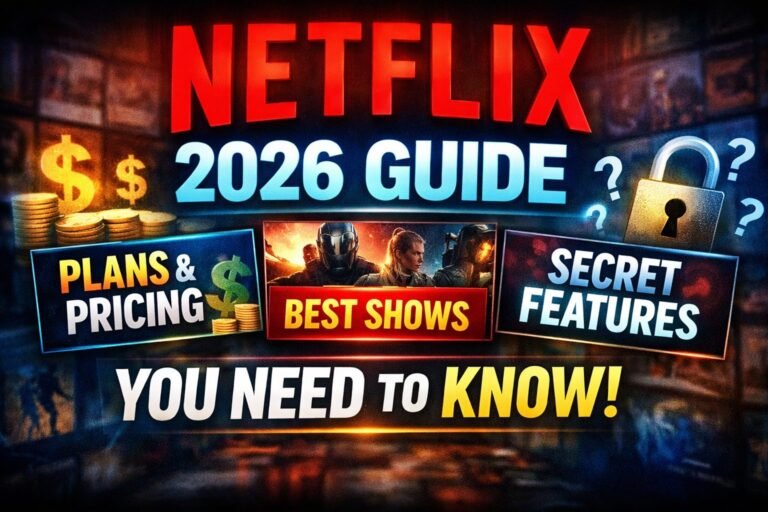 Netflix 2026 plans pricing and features