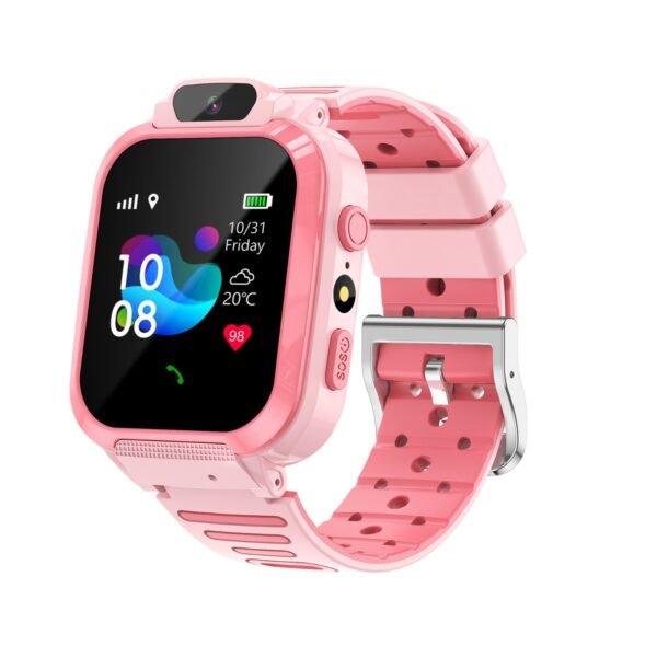 Q16 Kids Smart Phone Watch – Smart safety, GPS tracking, SOS alerts, and calling for peace of mind.