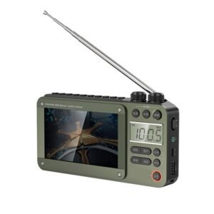 Sansui F50 Radio Portable 4.3″ LCD Screen Radio Speaker with Powerful Sound