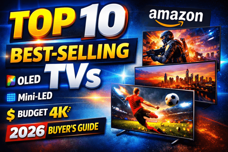 TOP 10 BEST-SELLING TVs ON AMAZON