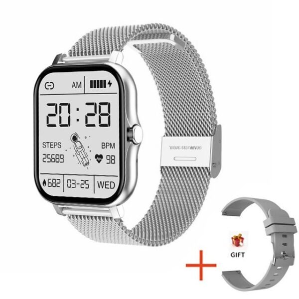 Y13 women smartwatch showing 1.85 inch HD touchscreen display and smart interface