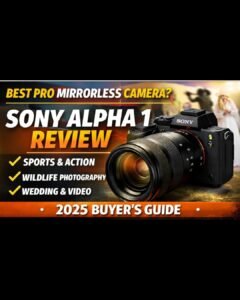 Sony Alpha 1 professional mirrorless camera