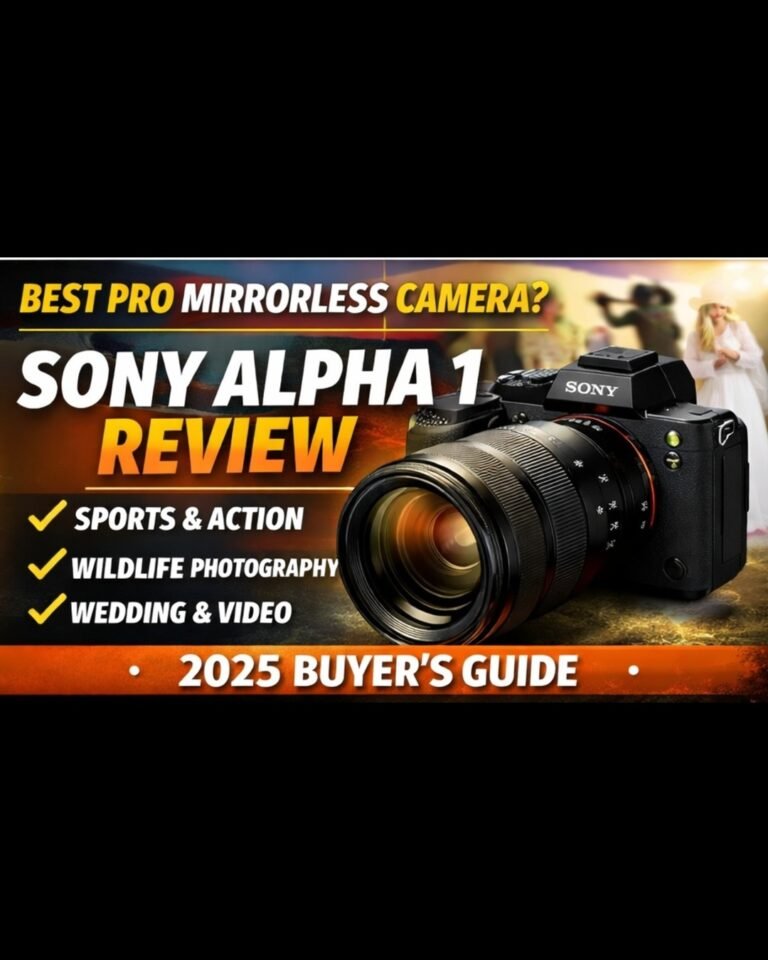 Sony Alpha 1 professional mirrorless camera