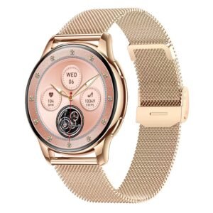 Y11 Women smart watch with AMOLED display and fitness tracking