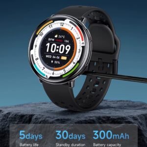 HD21 GPS Smart Watch – AMOLED Outdoor Fitness Tracker