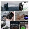 GPS-enabled smart watch for sports, hiking, and adventure tracking