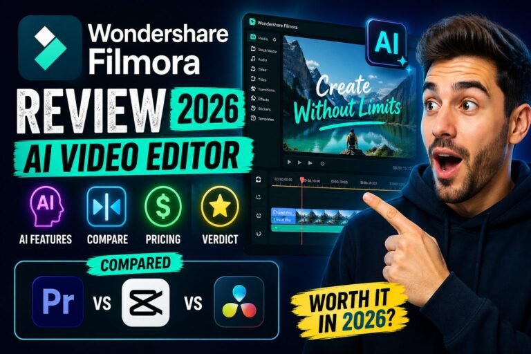 Wondershare Filmora Review 2026 AI Video Editor