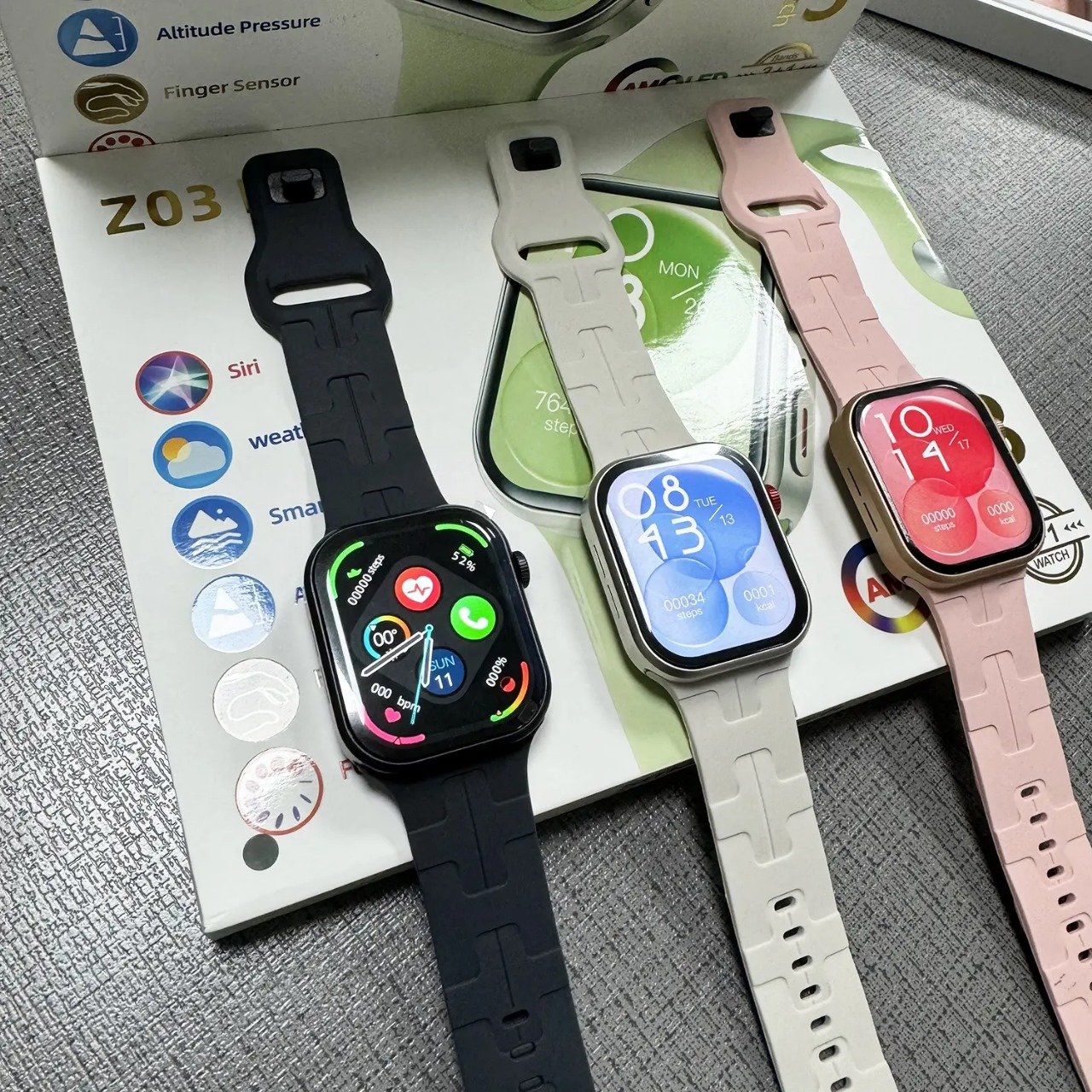 Z03 Pro Women's Smart Watch Kenya – Waterproof Ladies Smartwatch with AMOLED Display